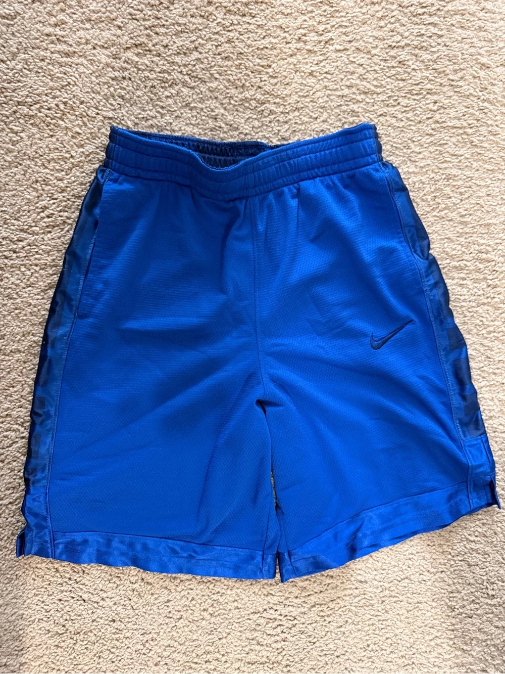 Nike Boys' Blue and Black Athletic Shorts Duo